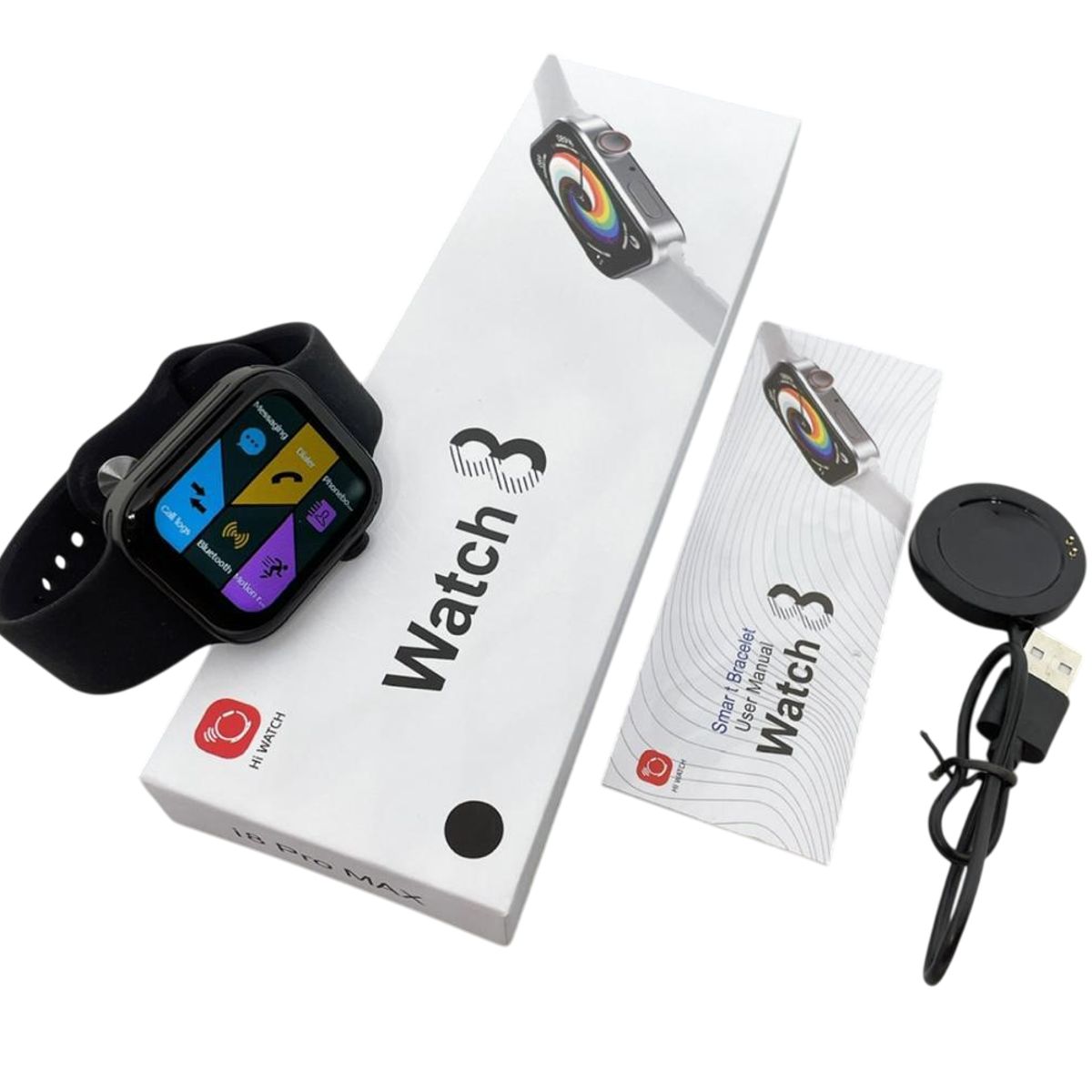 OEM - SMARTWATCH I8 PRO MAX SERIE 8 NEGRO