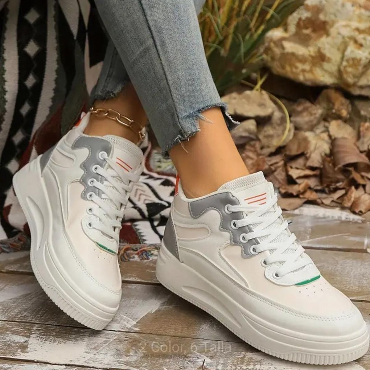 FASHION - ZAPATILLA URBANA DE MUJER BOTIN