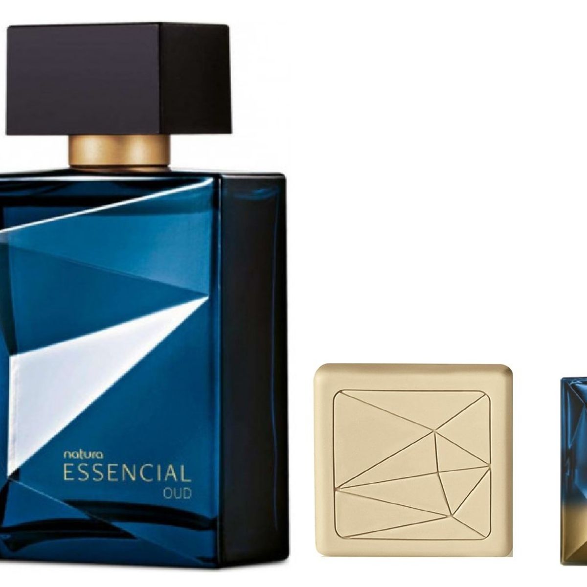 NATURA - Essencial oud EAU da Parfum masc 100ml + mini 25ml + jabon