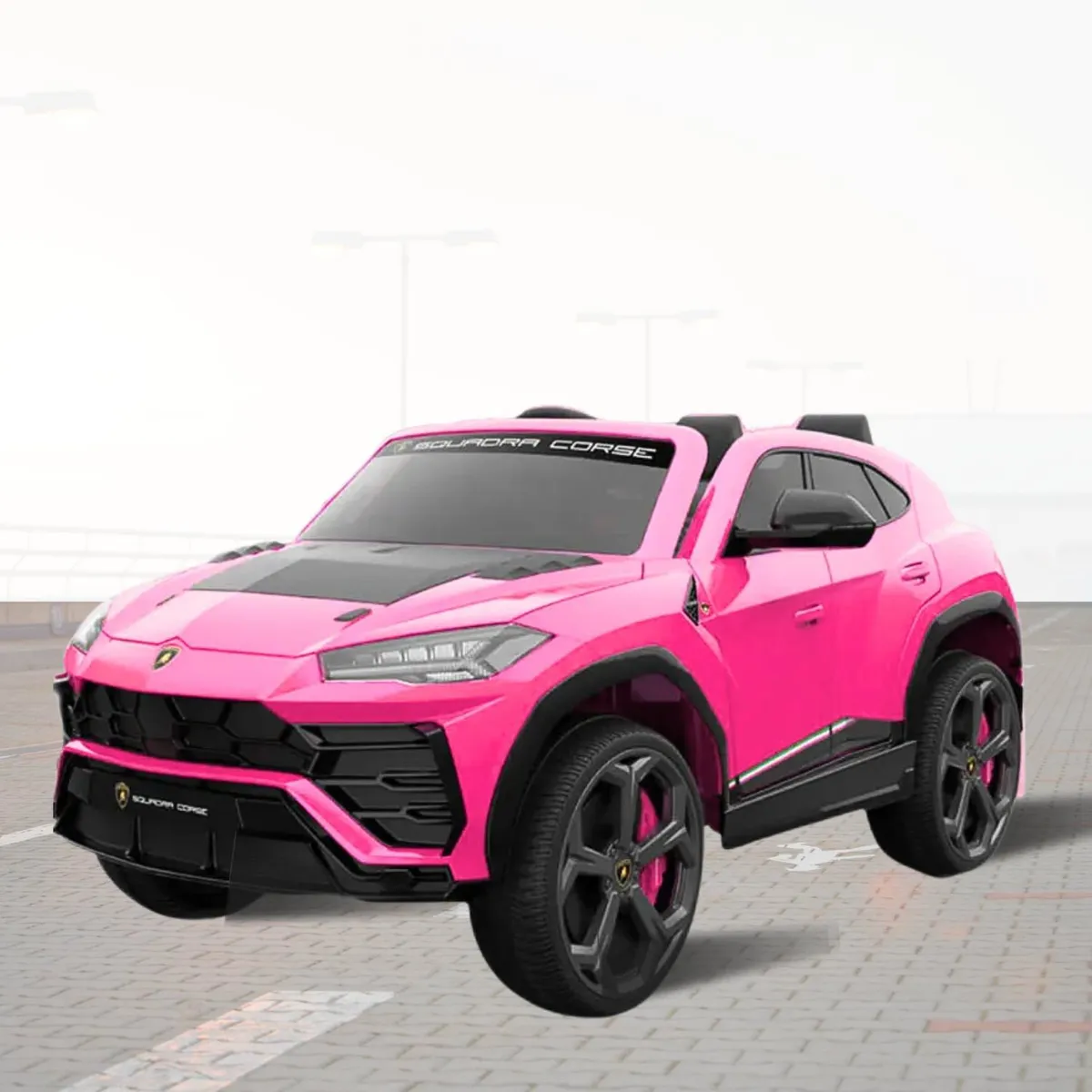 LAMBORGHINI - Carro a Batería para Niña LAMBORGHINE URUS Rosado