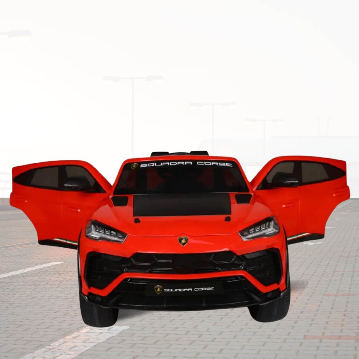 LAMBORGHINI - Carro a Batería para Niño LAMBORGHINE URUS Rojo