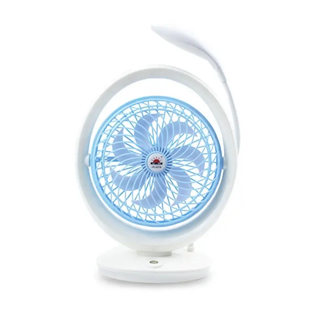 INSPIRA MARKET - Ventilador de escritorio con lampara - Portátil Recargable