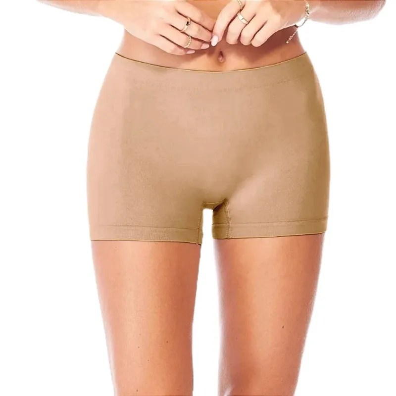 VARIOS - Boxer short de mujer calzón de microfibra invisible