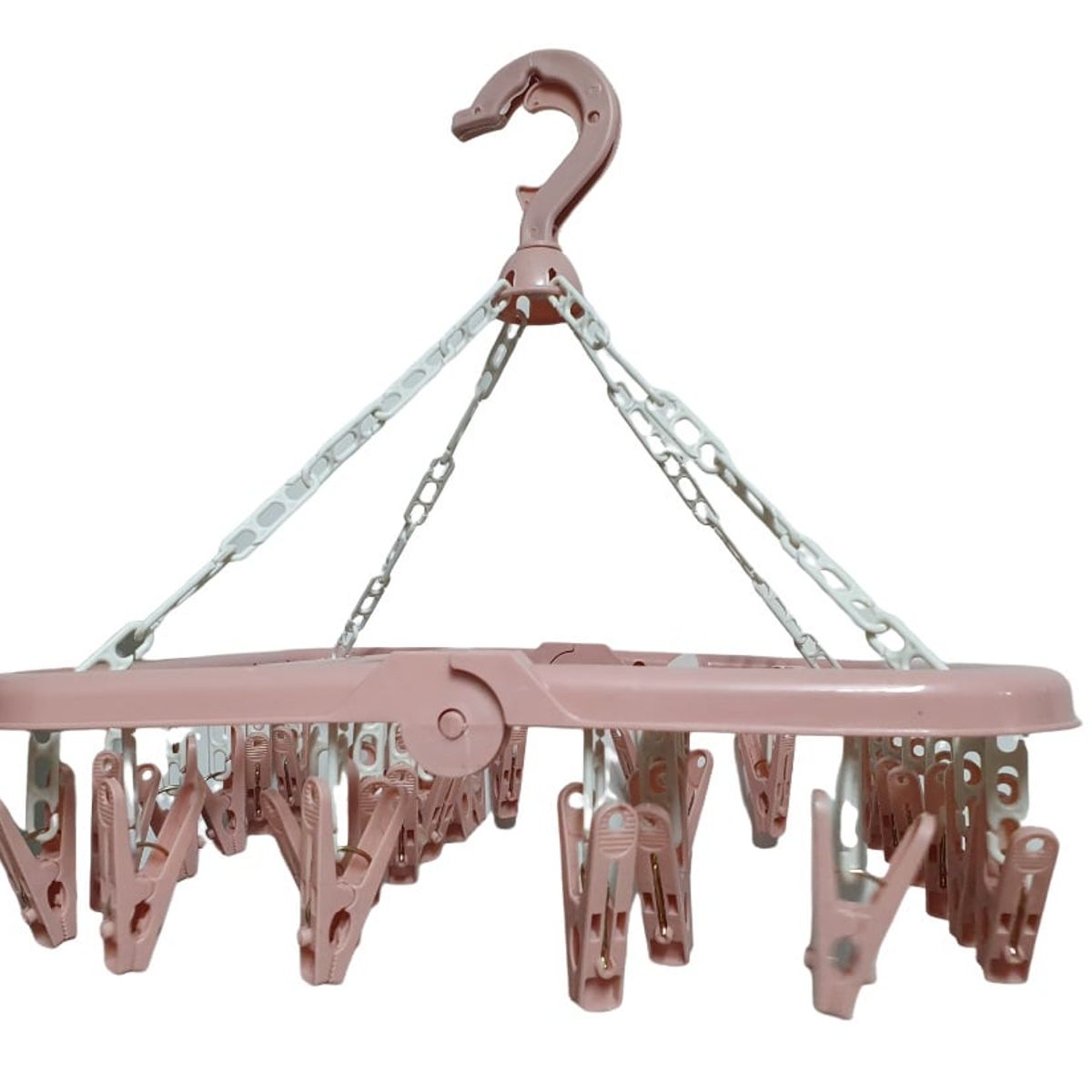 GENERICO - Colgador de Medias Ropa Mojada con Ganchos - Melon