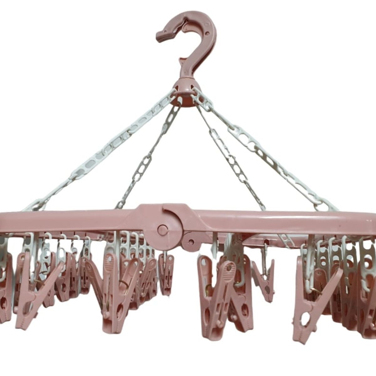 GENERICO - Colgador de Medias Ropa Mojada con Ganchos - Melon