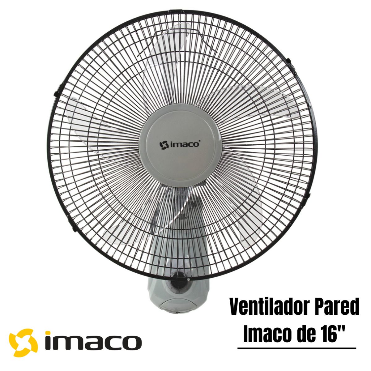 IMACO - Ventilador de Pared Imaco de 16 Gris - FW450