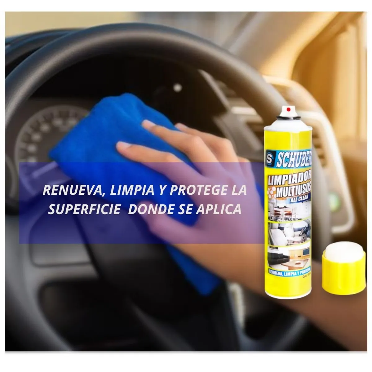 SCHUBERT - Espuma Limpiadora Multiusos Schubert de 650 ml