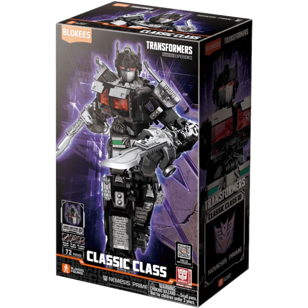 HASBRO - Blokees Transformers Classic Nemesis Prime Armable 71155