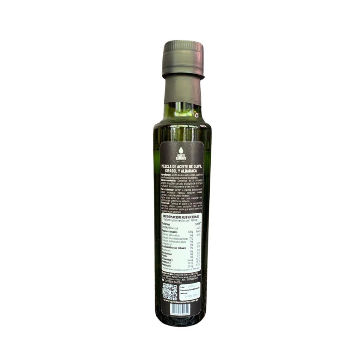 GENERICO - Aceite Gourmet Albahaca