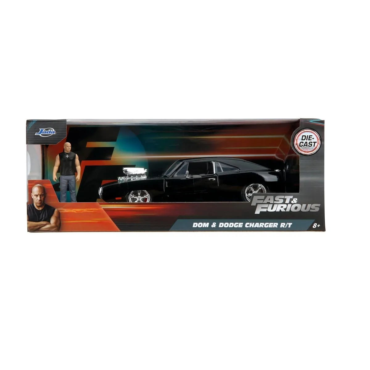 JADA TOYS - AUTO COLECCION DODGE CHARGER TORETTO RAPIDOS Y FURIOSOS 124