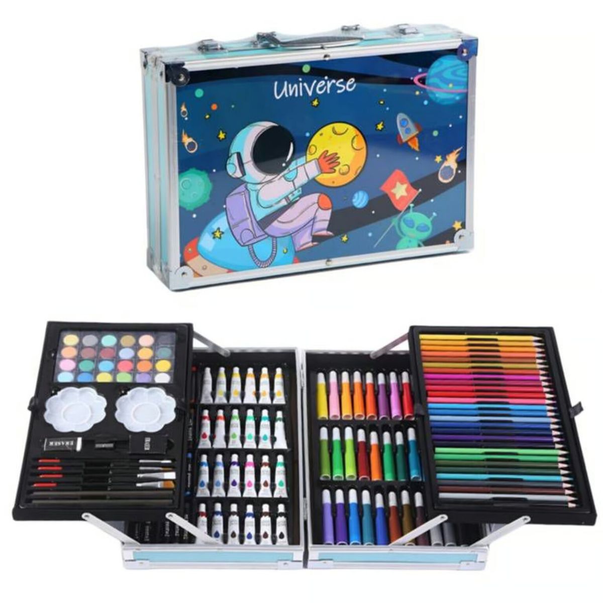 OEM - SET DE LUJO METALICO 145 piezas DINO U ASTRONAUTA