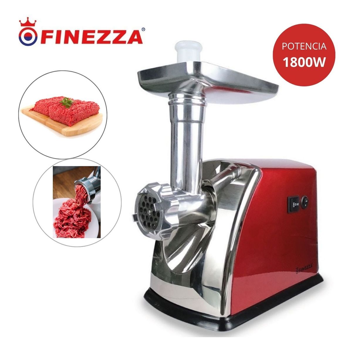 FINEZZA - Moledora de Carne Eléctrica Finezza