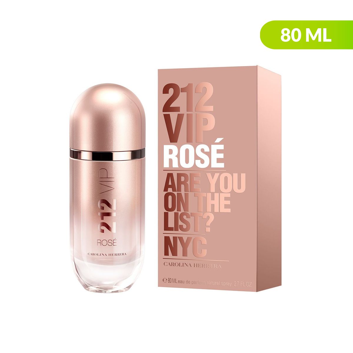 CAROLINA HERRERA - Perfume Carolina Herrera 212 VIP Eau de Parfum 80 ml Mujer