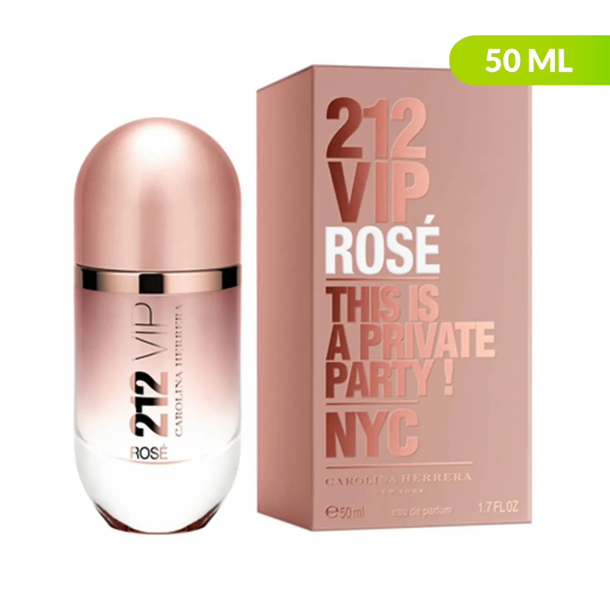 CAROLINA HERRERA - Perfume Carolina Herrera 212 VIP Eau de Parfum 50 ml Mujer