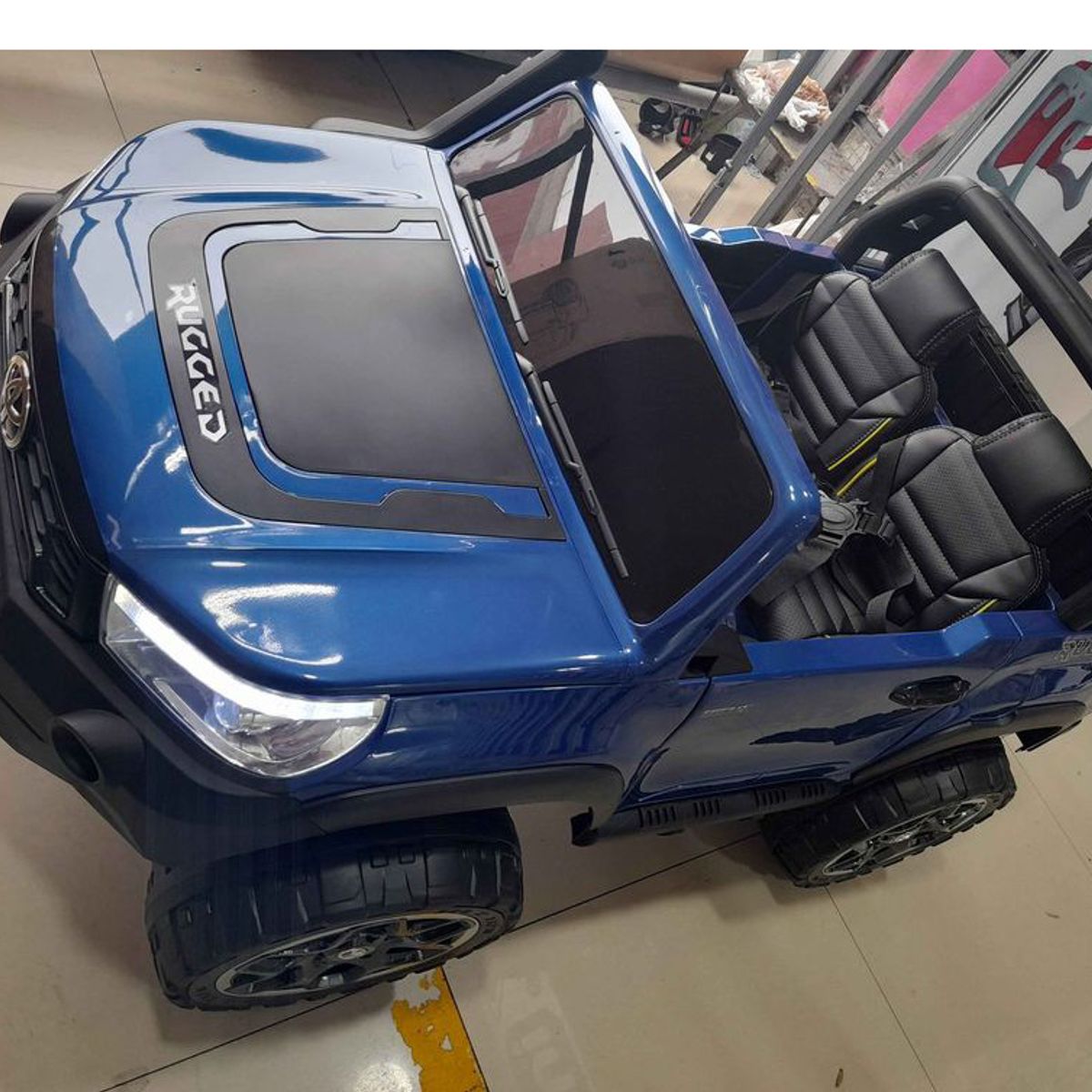 GENERICO - Carro a Batería Toyota Hilux Rugged Todo Terreno Para Niños