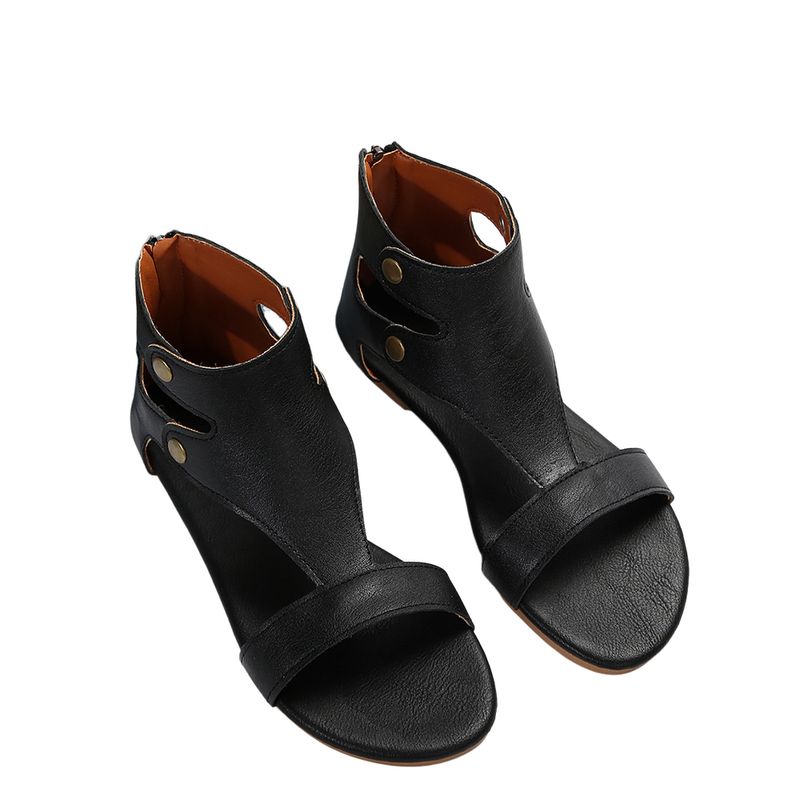 BLWOENS - Zapatos Sandalias de verano para Mujers - Negro