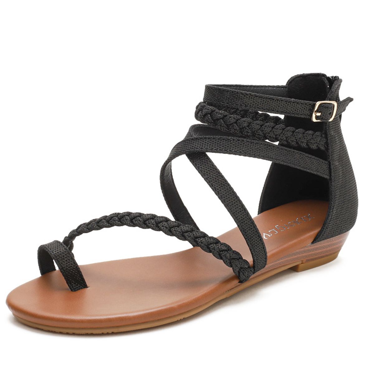 BLWOENS - Zapatos Sandalias de verano para Mujers - Negro