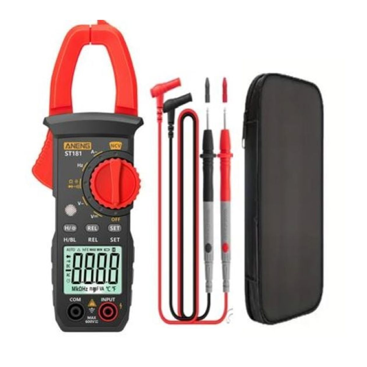 GENERICO - Pinza amperimétrica Multímetro ST 181 400A