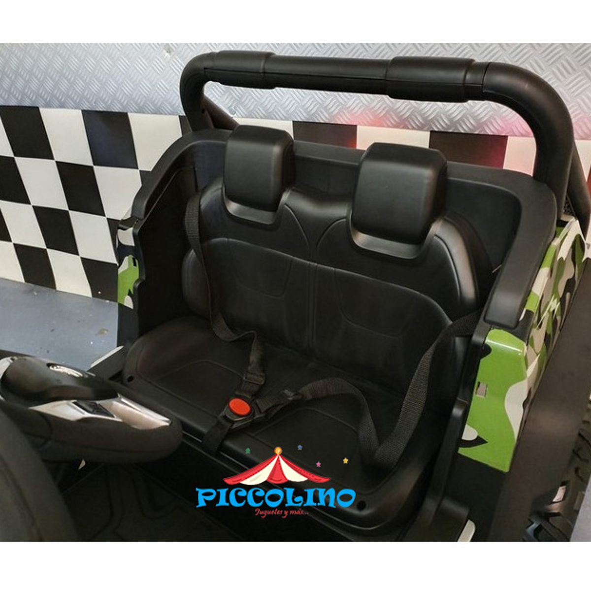 GENERICO - Carro a Batería Mercedes Benz Unimog Todo Terreno Para Niños