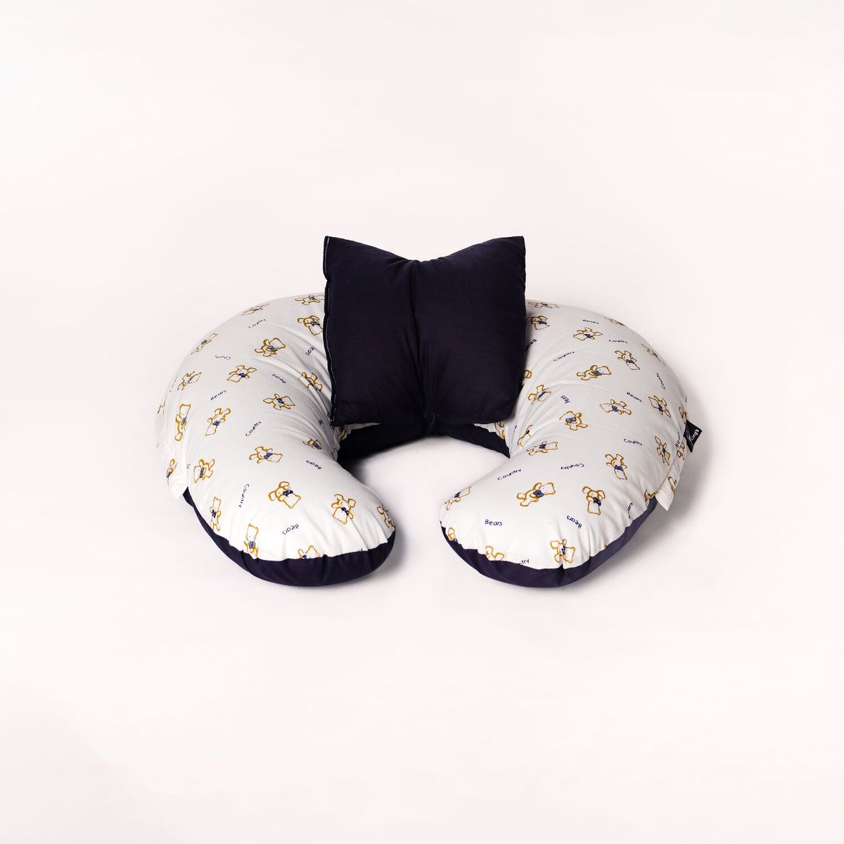 GENERICO - Cojin de Lactancia Con Funda Premium - Refugio de Ositos