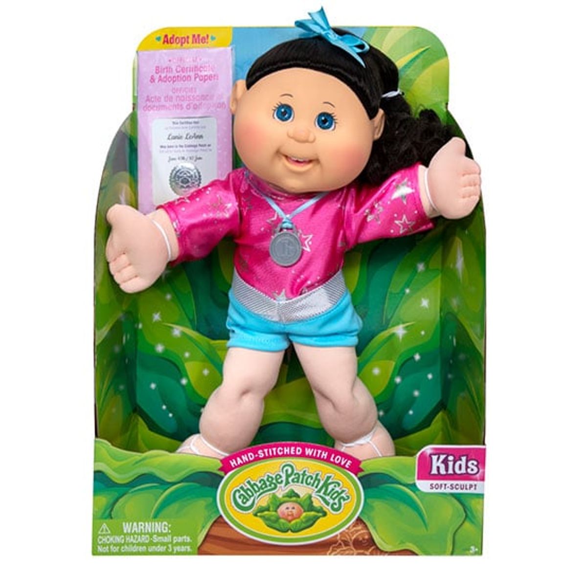 MUÑECA DE TRAPO - MUÑECA GIMNASTA CABBAGE PATCH KIDS