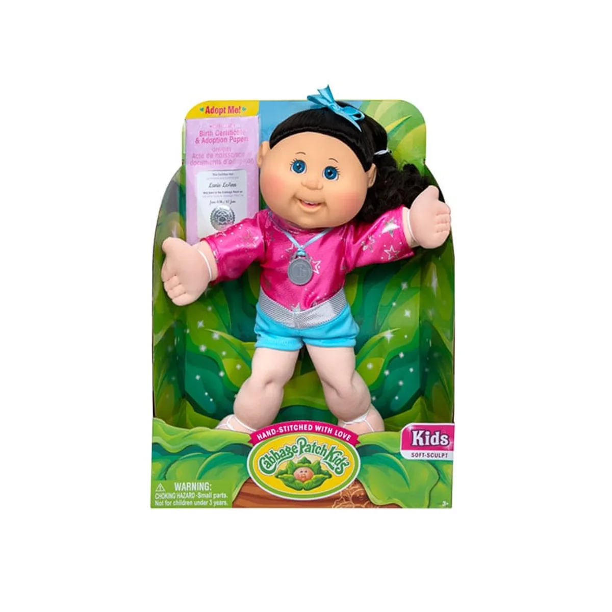 MUÑECA DE TRAPO - MUÑECA GIMNASTA CABBAGE PATCH KIDS