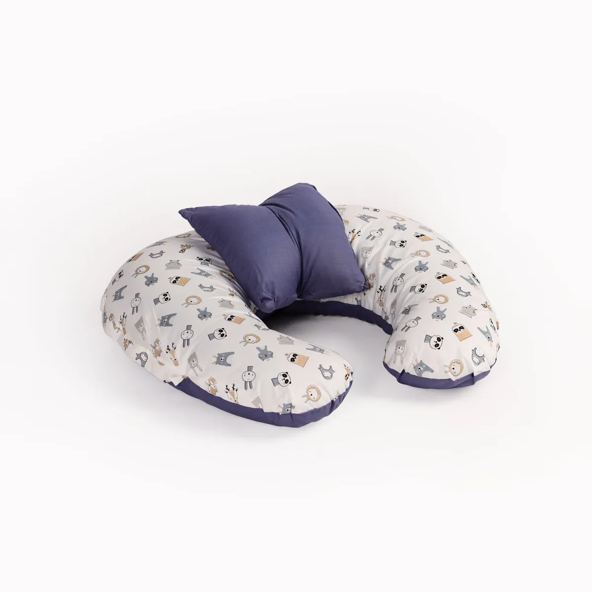 GENERICO - Cojin de Lactancia Con Funda Premium - Zoo Bebé