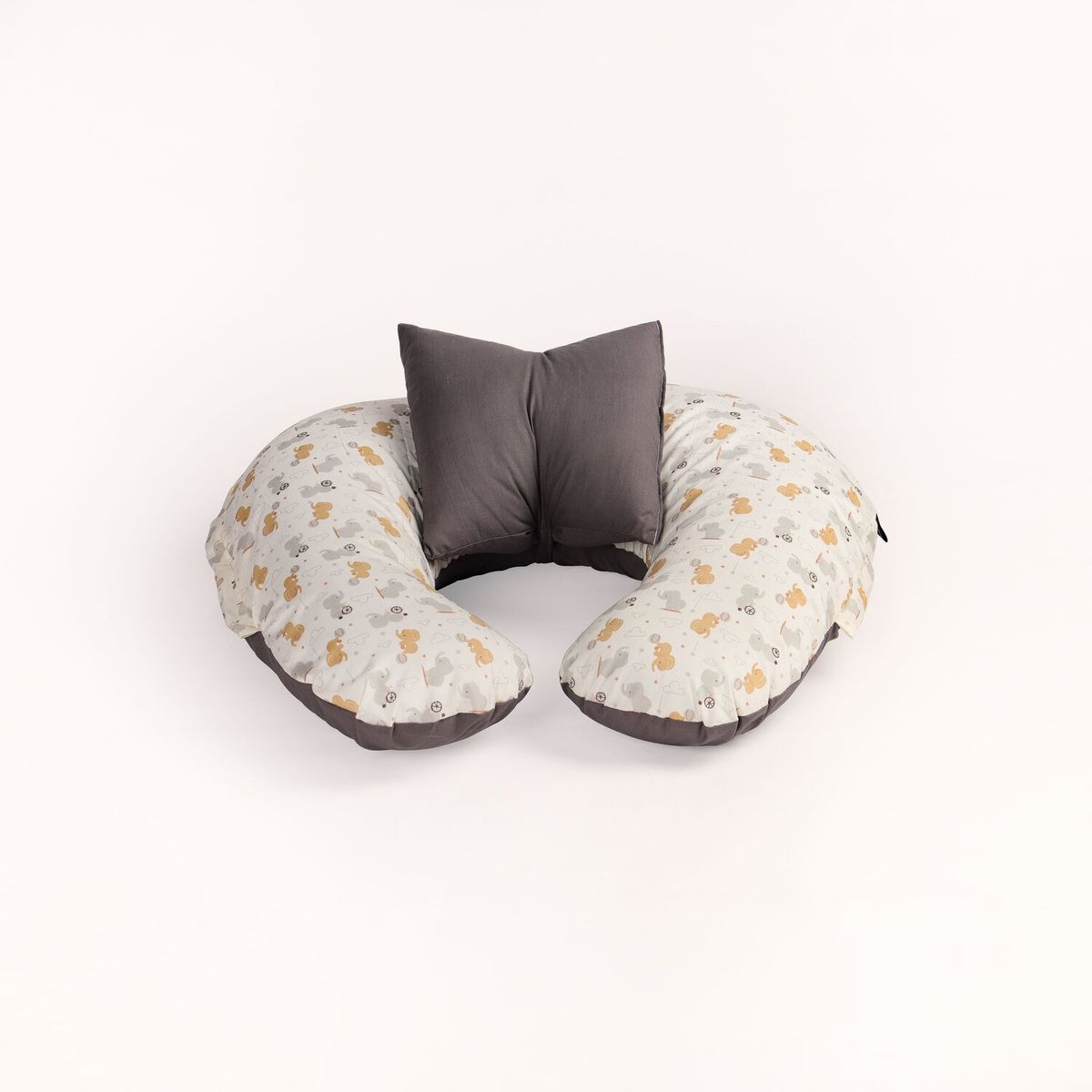 GENERICO - Cojin de Lactancia Con Funda Premium - Pequeño Manny