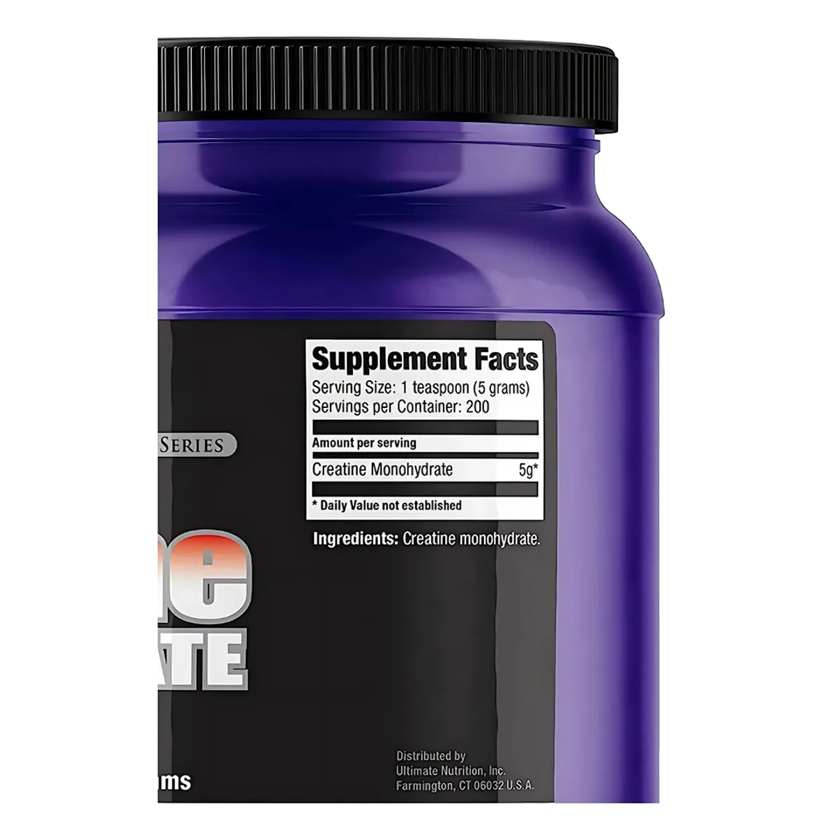 ULTIMATE NUTRITION - Creatina Ultimate Nutrition 1 kg - Creatina Monohidratada y Micronizada 200 Serv + scoop