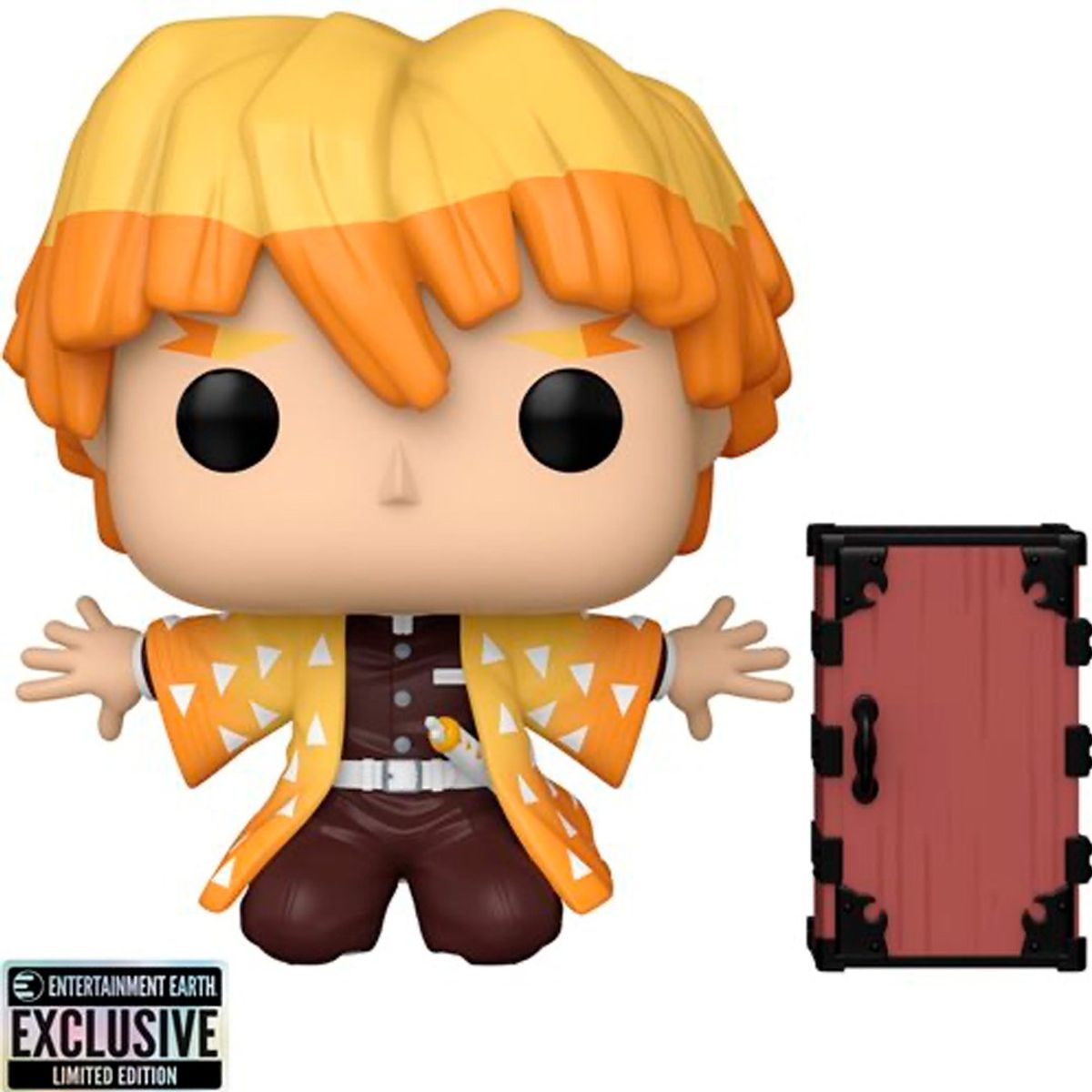 FUNKO - Funko Pop Demon Slayer Zenitsu Nezukos Box  - EE Exclusive