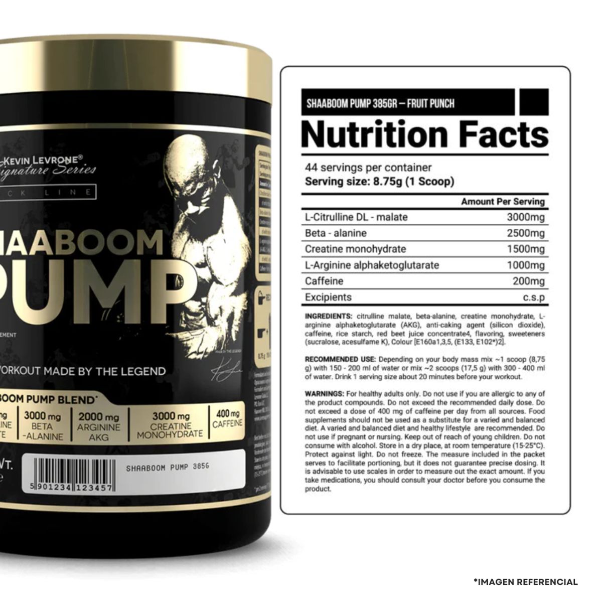 KEVIN LEVRONE - Shaaboom PUMP 385gr 44 servicios KEVIN LEVRONE