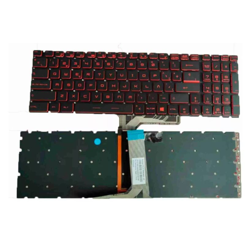 DISEÑO ORIGINAL - Teclado Msi Gl62 Gl63 Gl72 Gl72m Gl72vr Gl73 Español