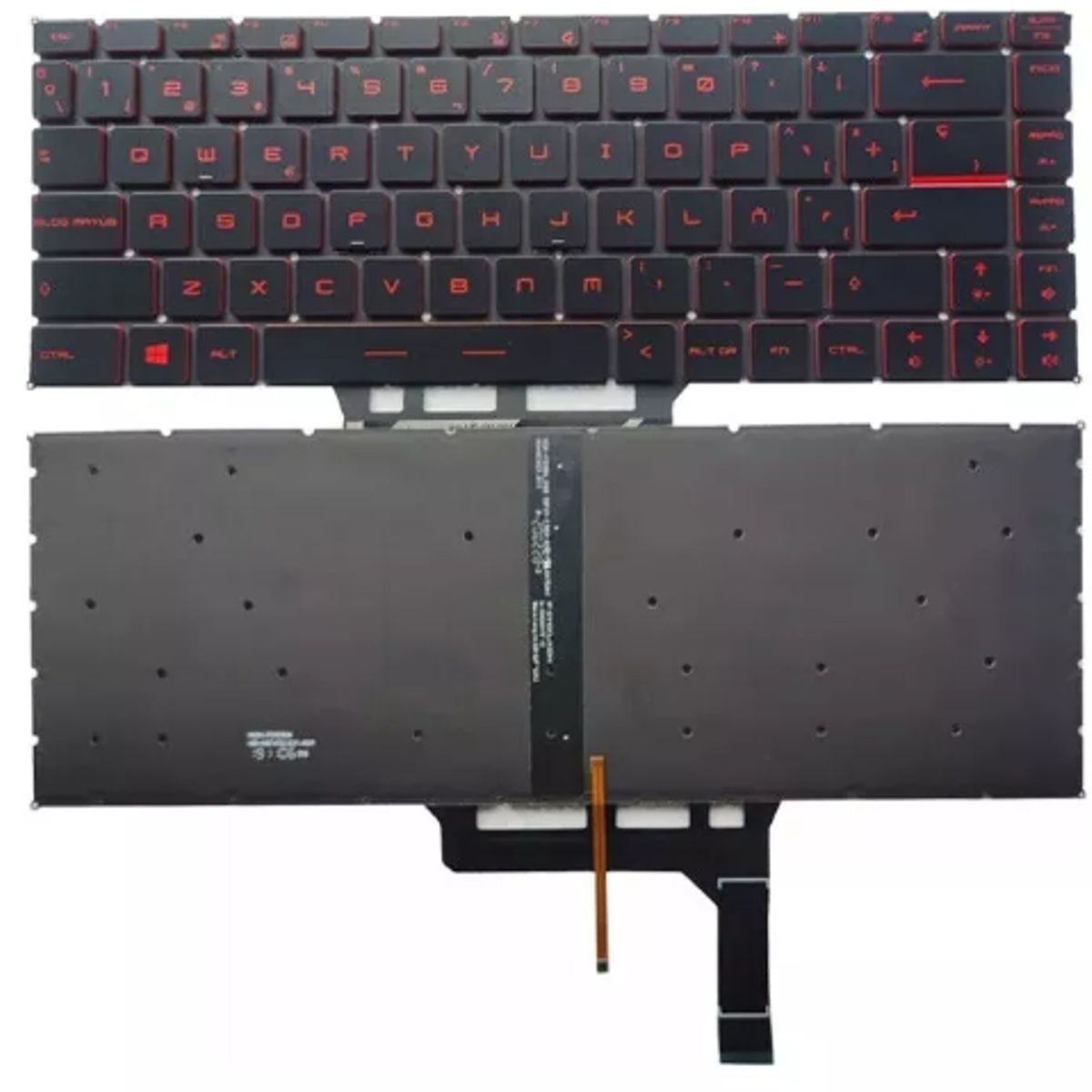 DISEÑO ORIGINAL - TECLADO MSI GF63 GF65 GS65  MS-16W1 MS-16W2 ESPAÑOL