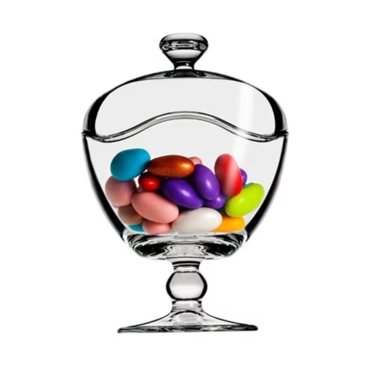 INSPIRA - Bombonera Copa Toscana de Vidrio con Tapa