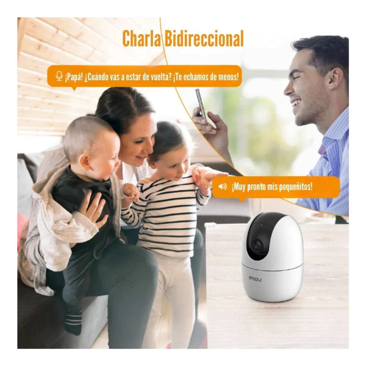 IMOU - CAMARA DE SEGURIDAD IMOU IP Ranger 2 4MP IPC-K2EN-4H1W 2K+ Blanco