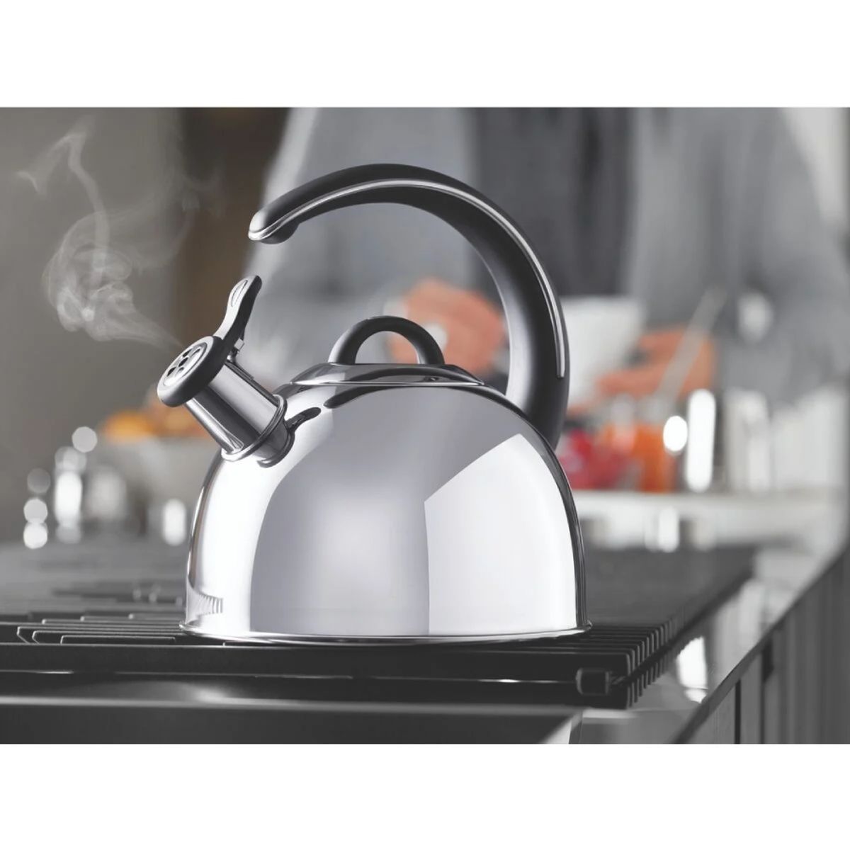 TRAMONTINA - Tetera Tramontina con silbato , fondo triple 3,3L 61488213