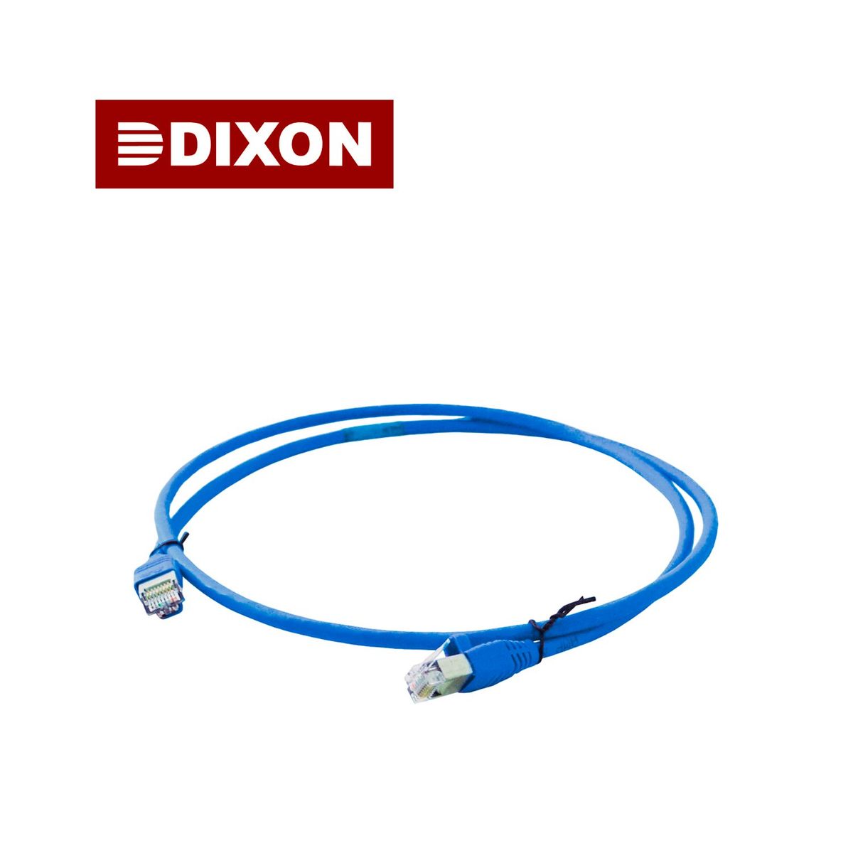 DIXON - Cable Patch Cord Dixon 1 Metro UTP Cat. 6 24 AWG COBRE LSZH RoHS Azul
