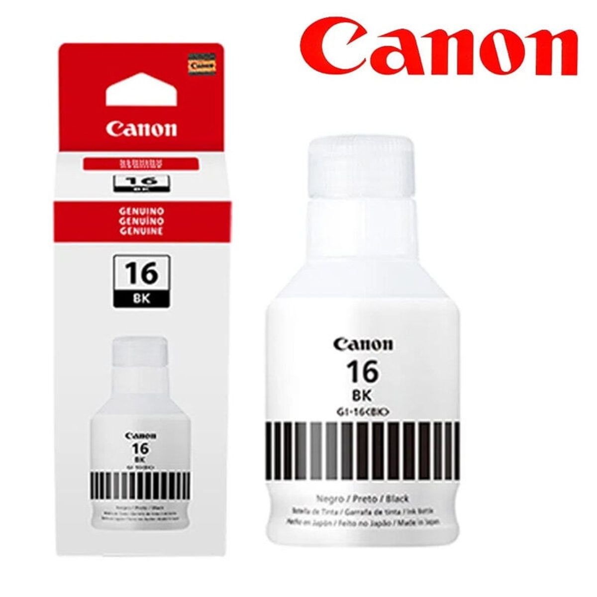 CANON - Botella de Tinta Canon GI-16 Negro