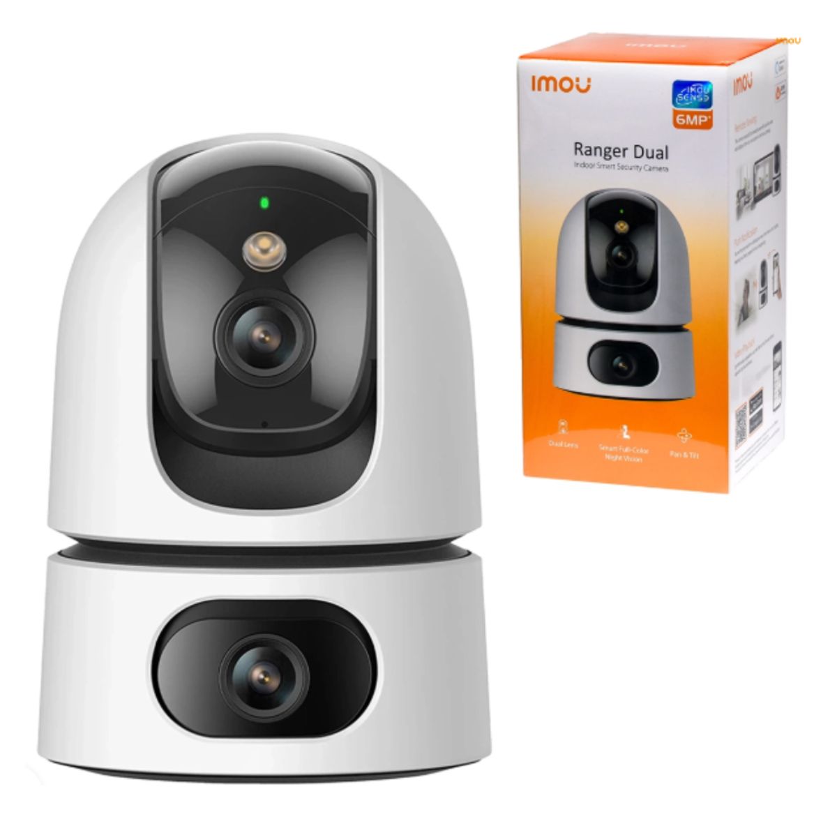 IMOU - CAMARA DE SEGURIDAD IMOU Ranger Dual 6MP Wifi 360º  IPC-S2XN-6M0WED