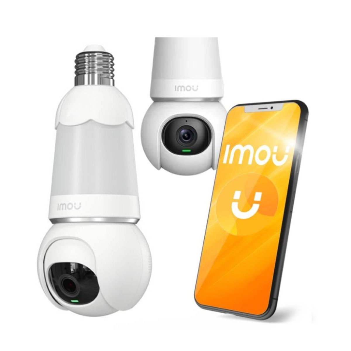IMOU - CAMARA DE SEGURIDAD BOMBILLA 5MP WIFI IPC-S6DN-5M0WEB