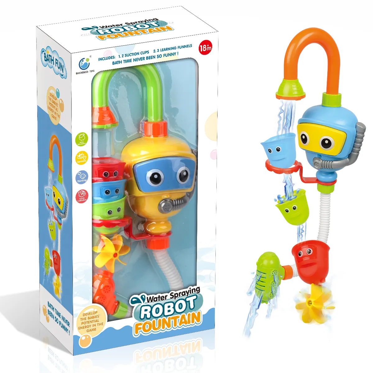 GENERICO - juguetes de bañera de agua para bebés con ducha