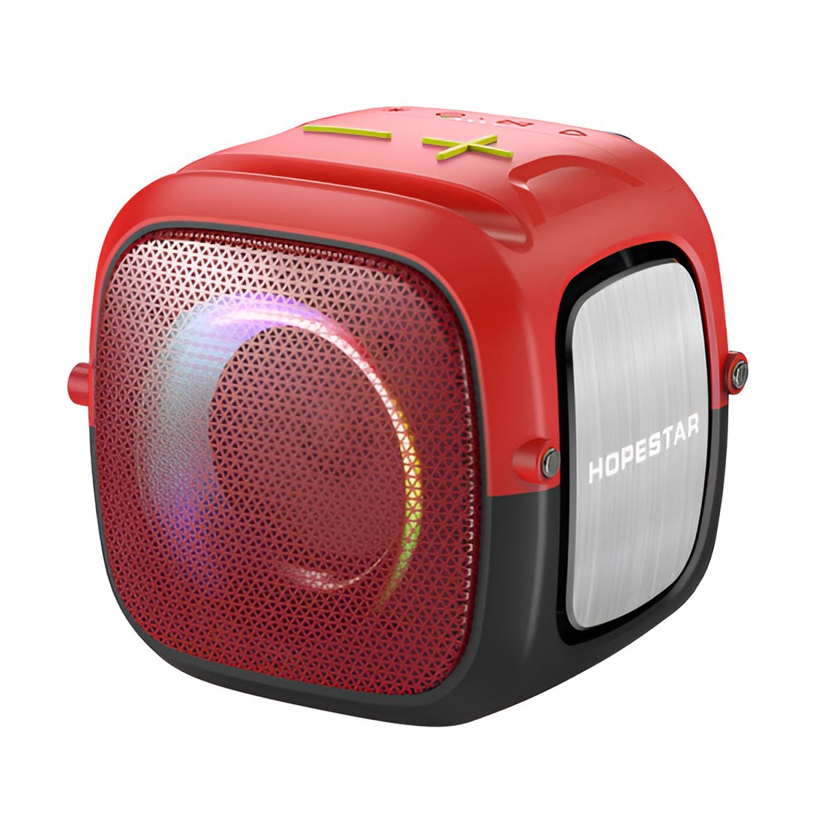 HALION - Parlante Inalámbrico Hopestar Party One Mini Bluetooth - Rojo