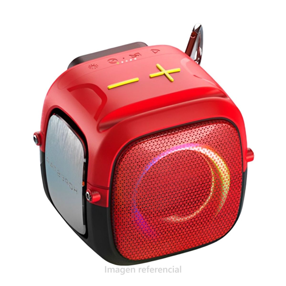 HALION - Parlante Inalámbrico Hopestar Party One Mini Bluetooth - Rojo