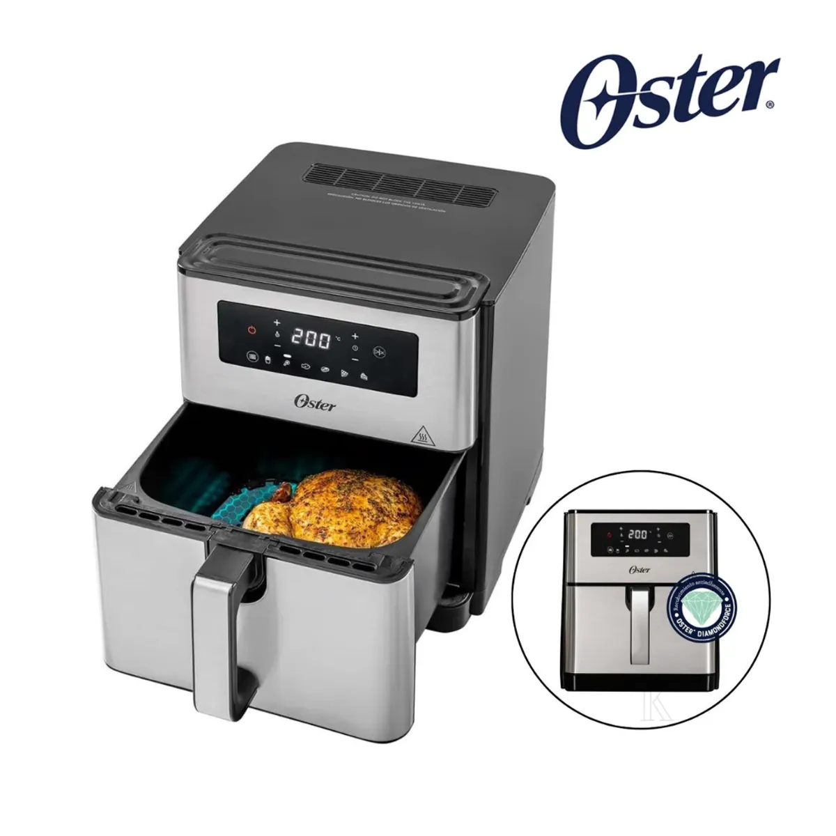 OSTER - FREIDORA DE AIRE 9L DIGITAL OSTER