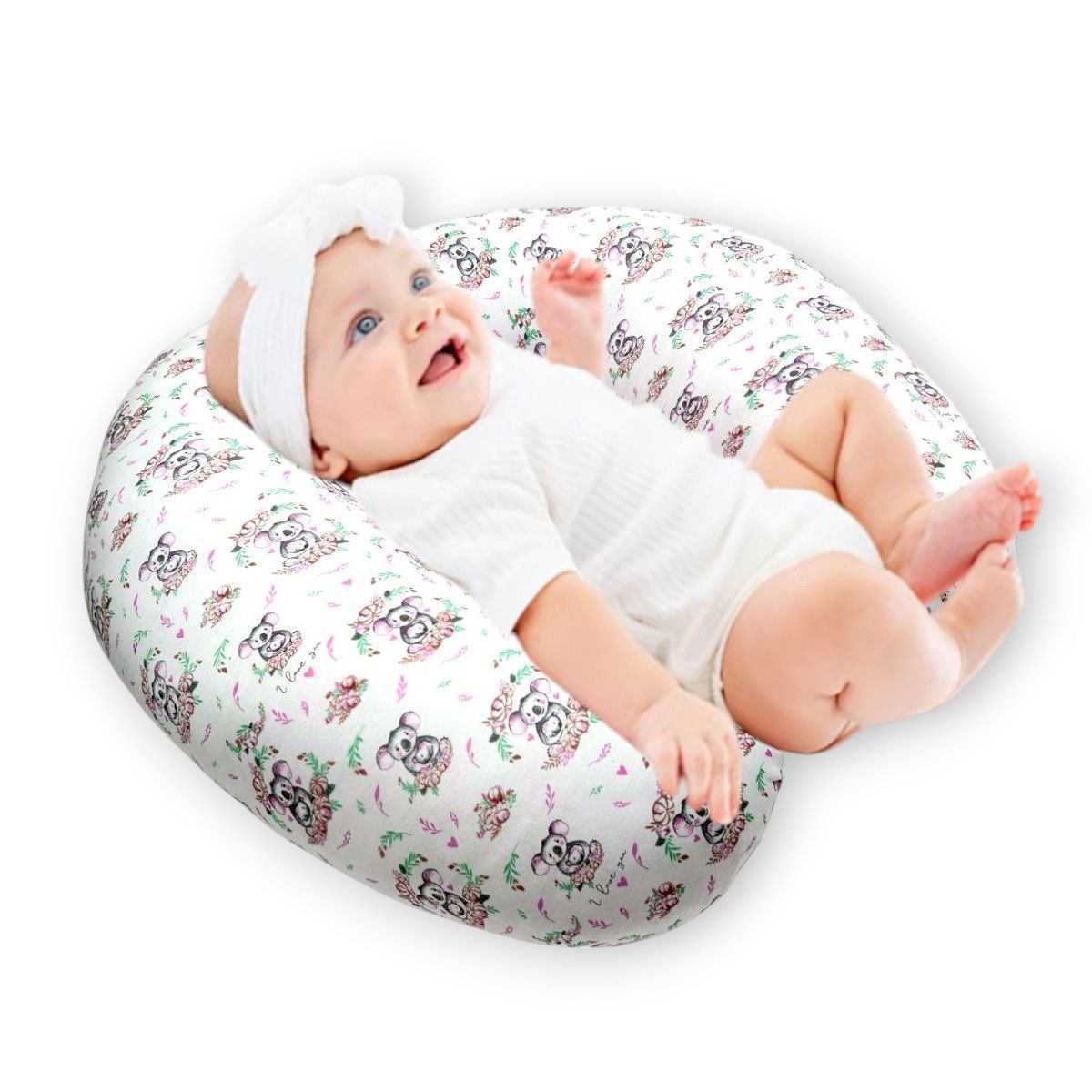 MD - Almohada de Lactancia Multifucional Rosado