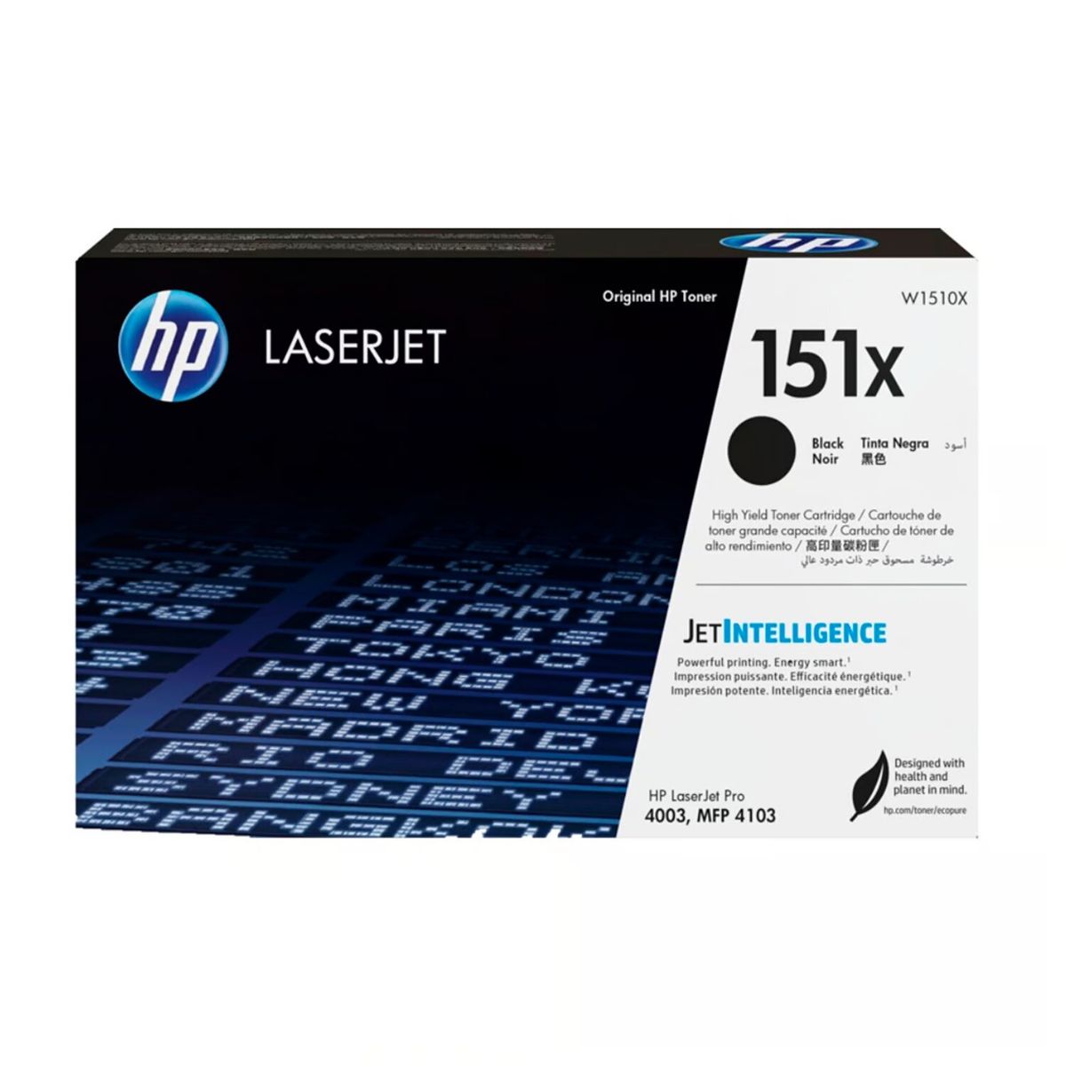 HP - Toner HP W1510X (151X) Negro 9,700 Pag, LJ 4003A, LJ 4003A