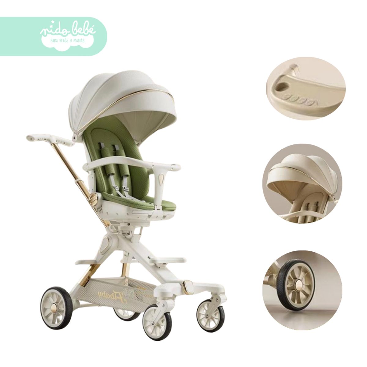 GENERICO - Carriola de bebe modelo Yet Gold