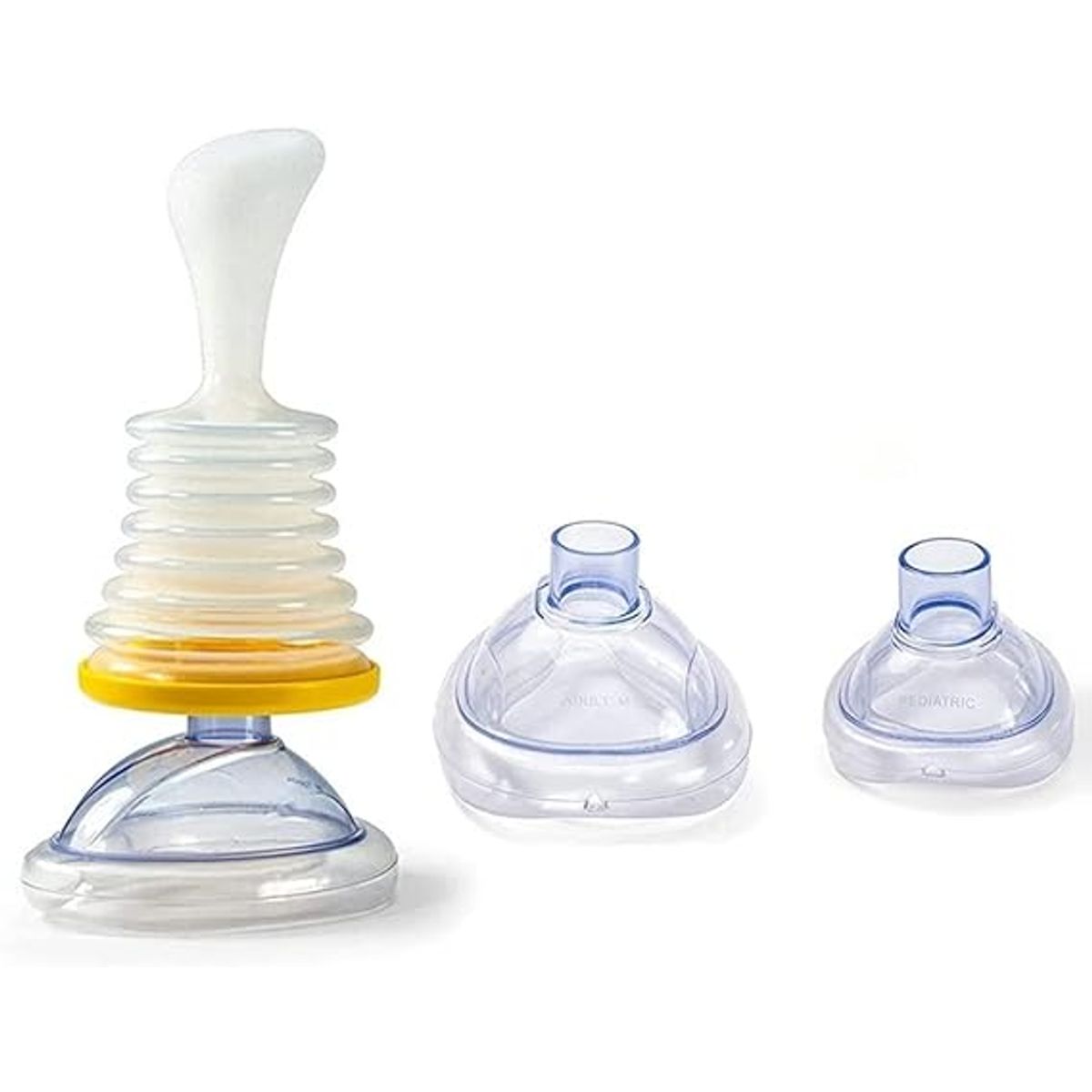 GENERICO - Dispositivo de rescate para Asfixia con estuche - Amarillo