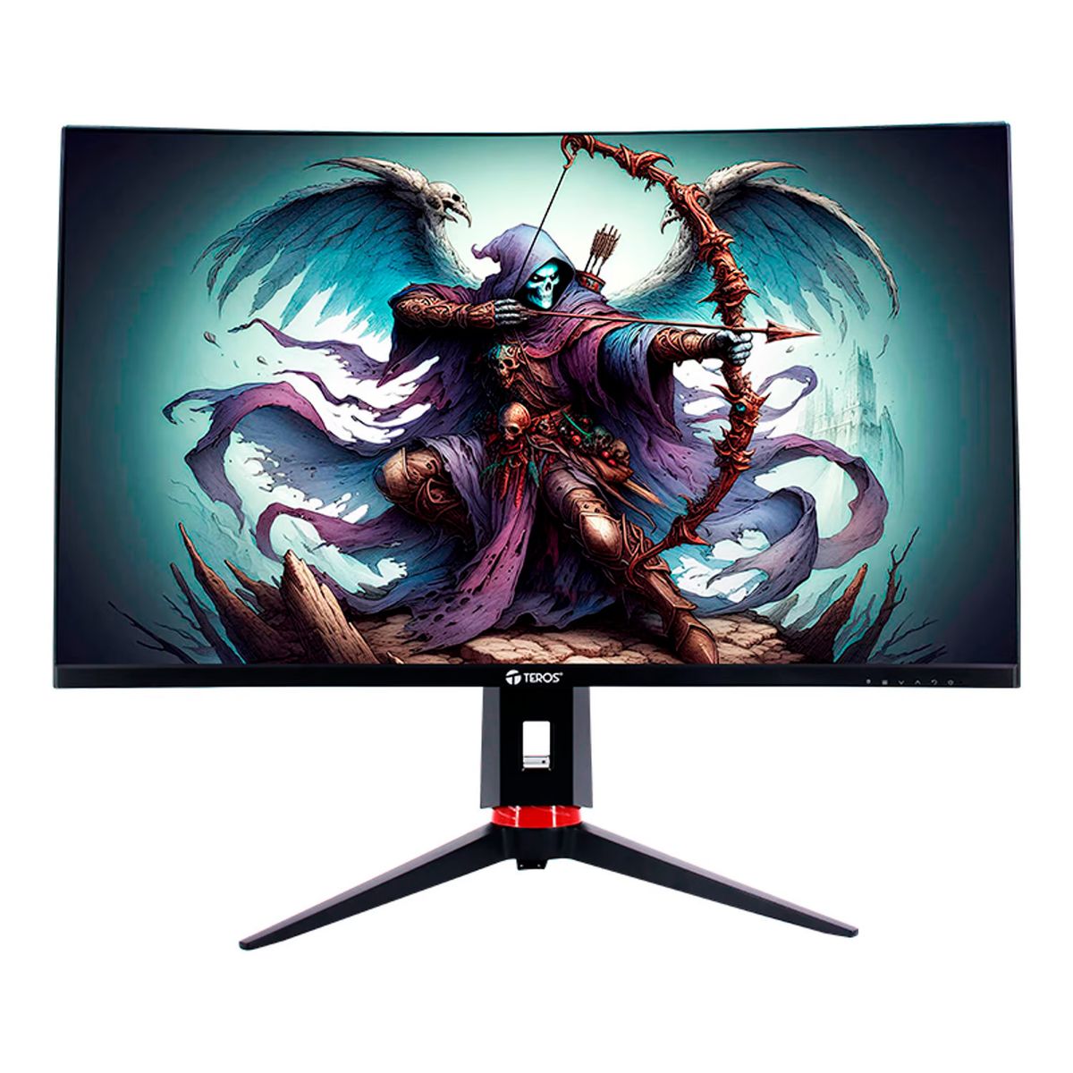 TEROS - Monitor curvo gaming TEROS TE-3215G, 31.5 FHD VA, 165 Hz, 1 ms, HDMI