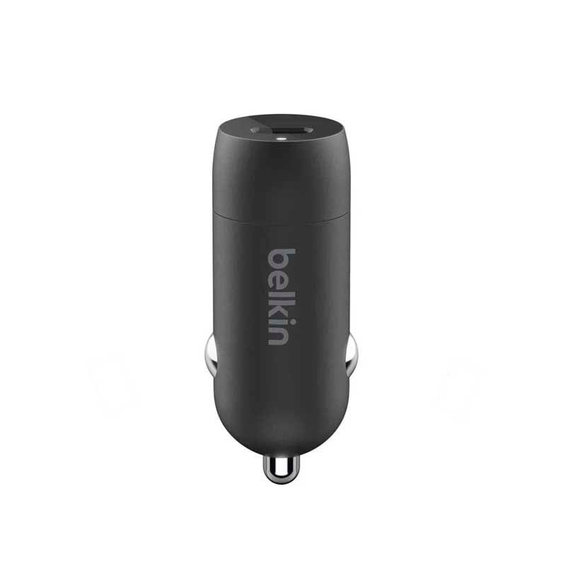 BELKIN - CARGADOR AUTO BELKIN USB-C 20W NEGRO CCA003